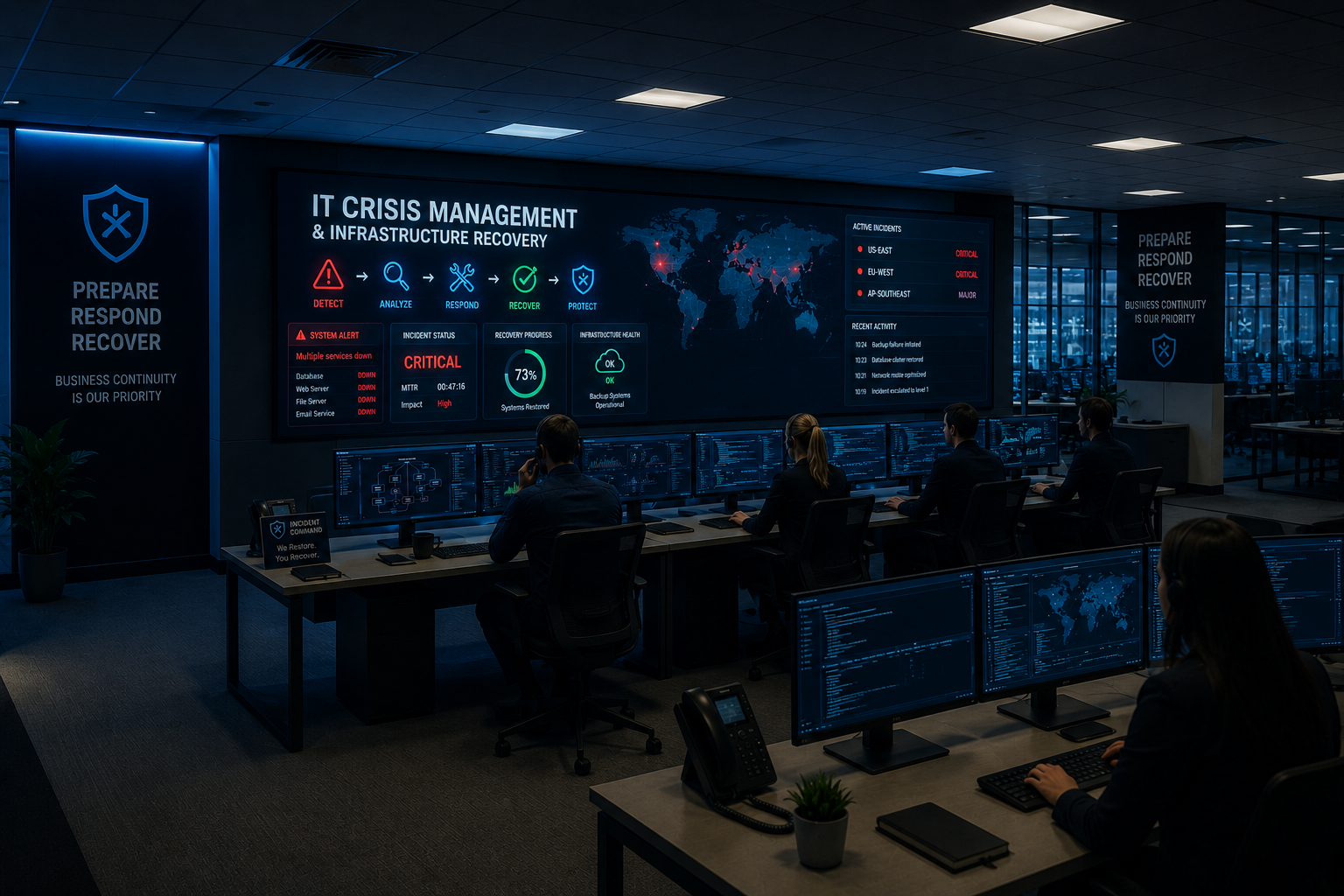 IT Crisis Management & Infrastructure Recovery